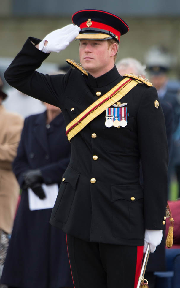 Prince Harry is irresistible in uniform at RAF Honington