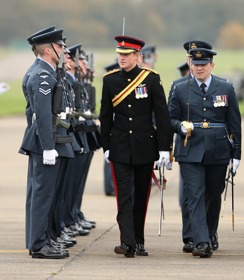 Prince Harry is irresistible in uniform at RAF Honington
