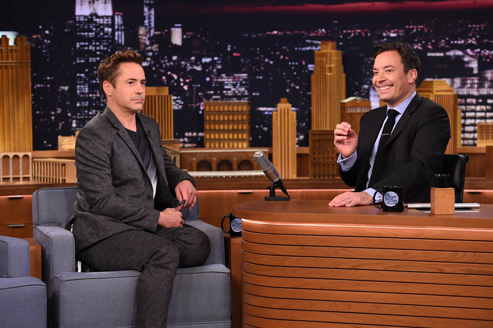 Robert Downey Jr. is an emotional chameleon on The Tonight 