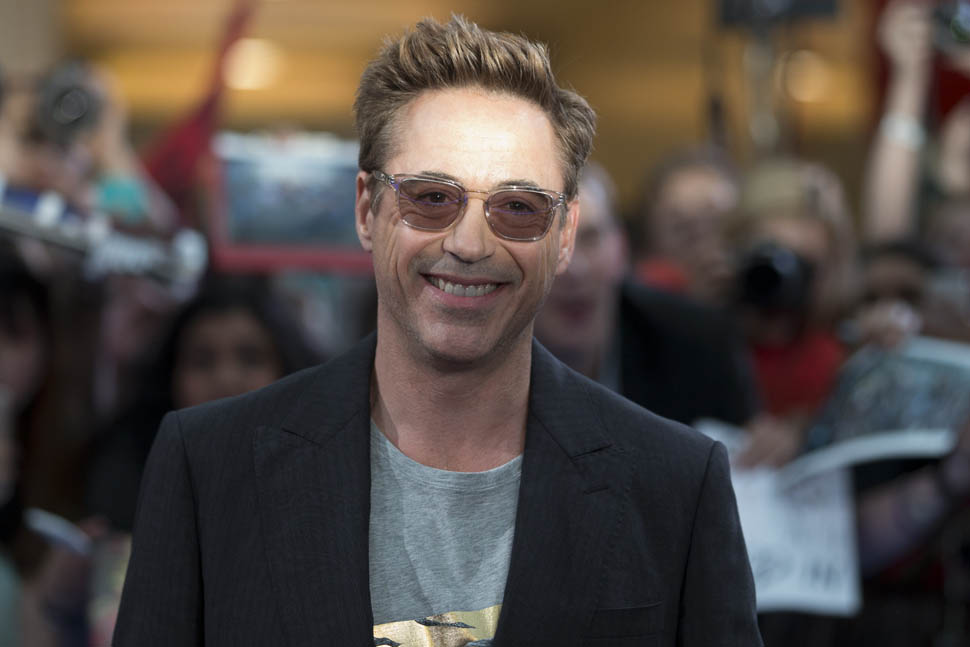 Robert Downey Jr. and Mark Ruffalo at UK Avengers: Age of Ultron ...