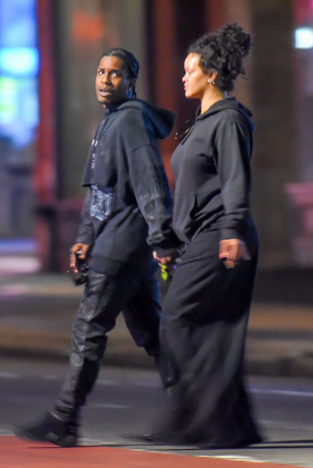 Rihanna steps out with A$AP Rocky on his birthday in New York City