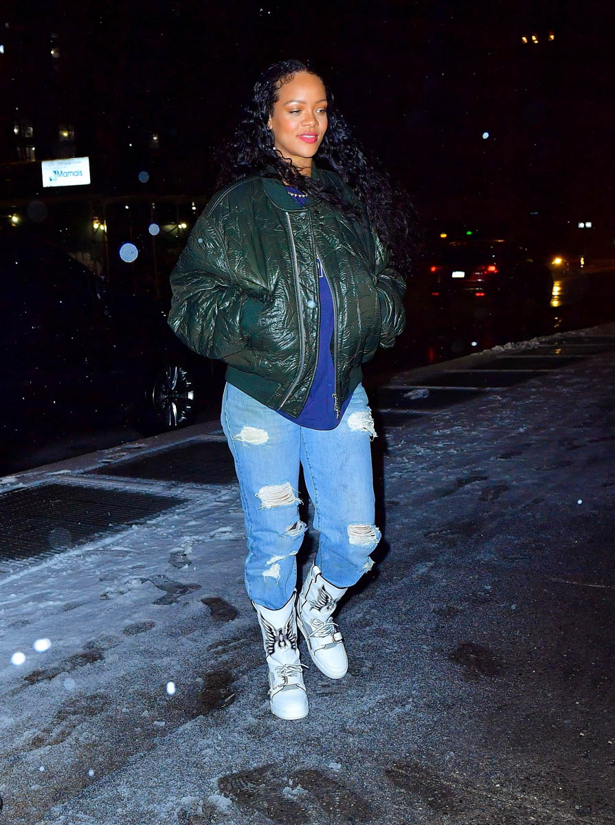 Rihanna steps out with A$AP Rocky on his birthday in New York City - Good  Morning America