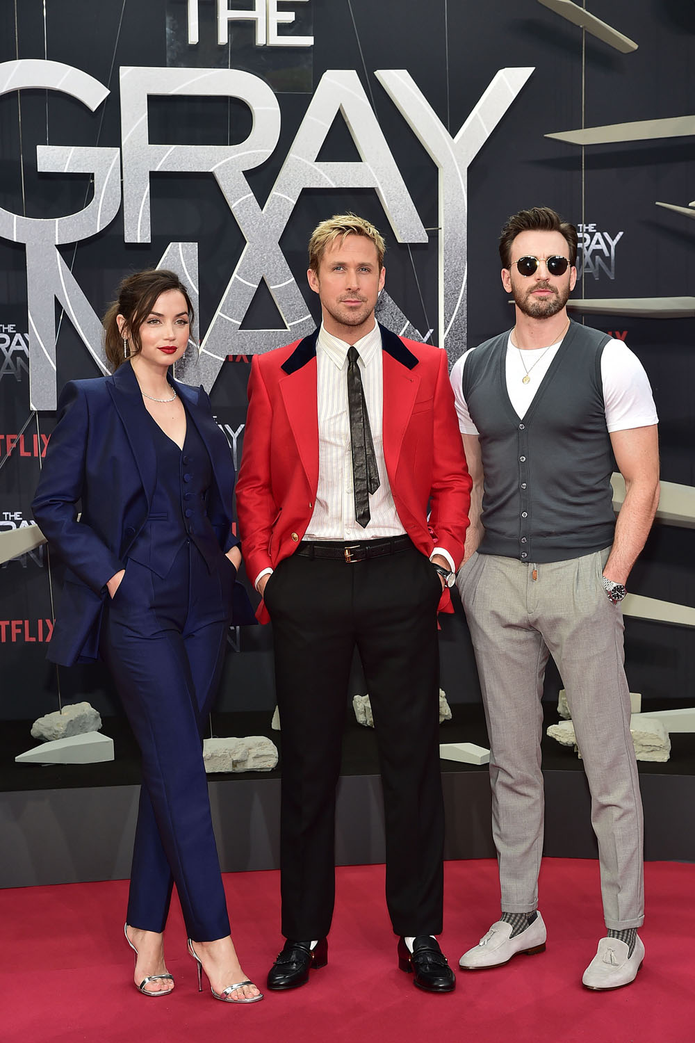 The Gray Man' Premiere: Photos Of Ana De Armas, Ryan Gosling