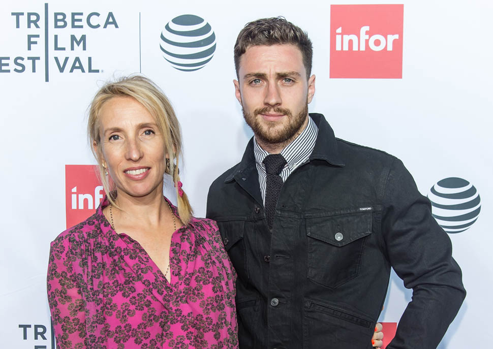 Sam and Aaron Taylor-Johnson at 40th anniversary of Taxi Driver as it's ...