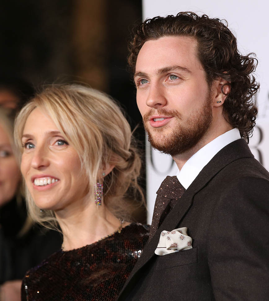 Sam Taylor-Johnson's bad shoes at London premiere of Fifty Shades of ...