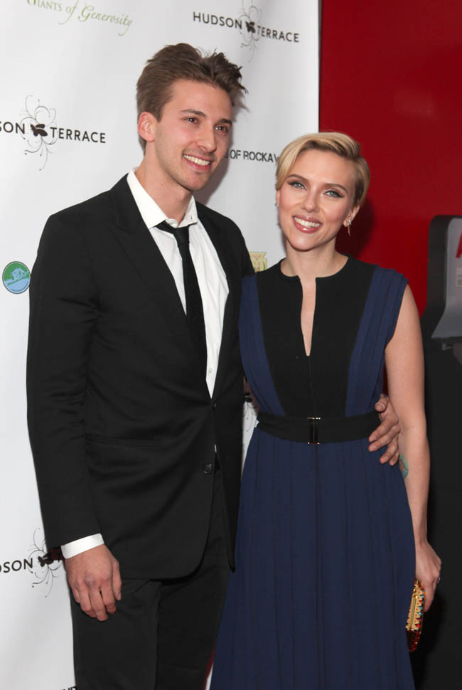 Scarlett Johansson and twin brother Hunter host Hurricane 