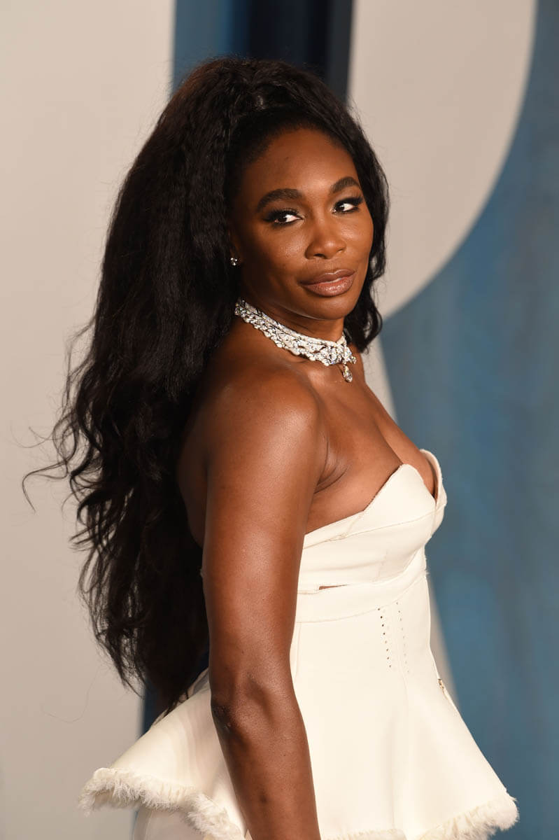 Serena Williams attends Venus Williams' party celebrating the