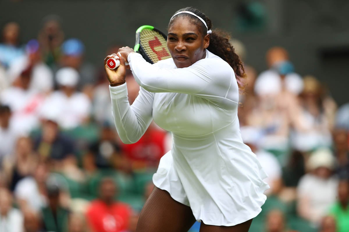 Serena Williams wins second round match at Wimbledon and Intro for July ...