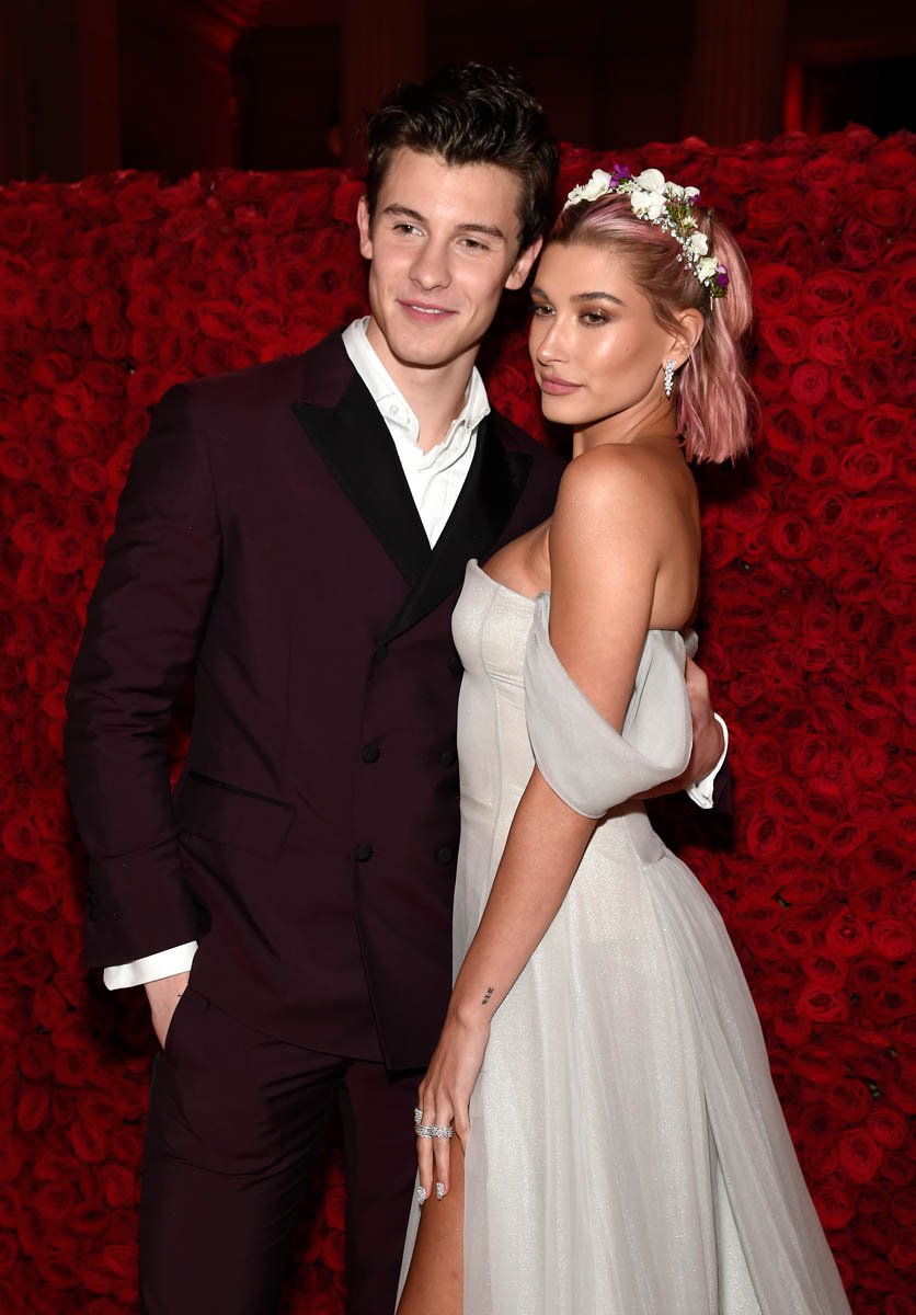 Shawn Mendes & Hailey Baldwin are 2018 Met Official