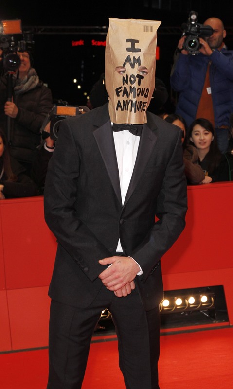 Shia LaBeouf wears a paper bag on the red carpet at Berlinale but is ...