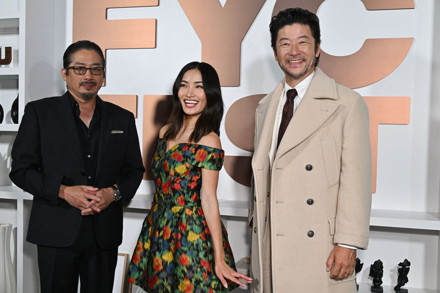 Hiroyuki Sanada, Anna Sawai, Tadanobu Asano campaign for Shōgun at an FYC  event as Emmy nomination voting set to begin