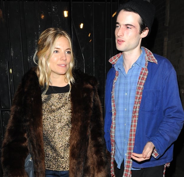 Sienna Miller and Tom Sturridge go to No Quarter in London after ...