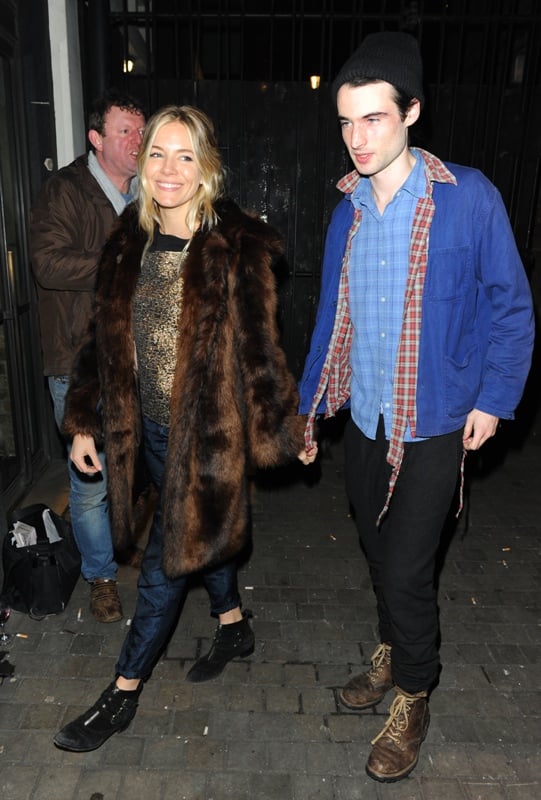 Sienna Miller and Tom Sturridge go to No Quarter in London after ...