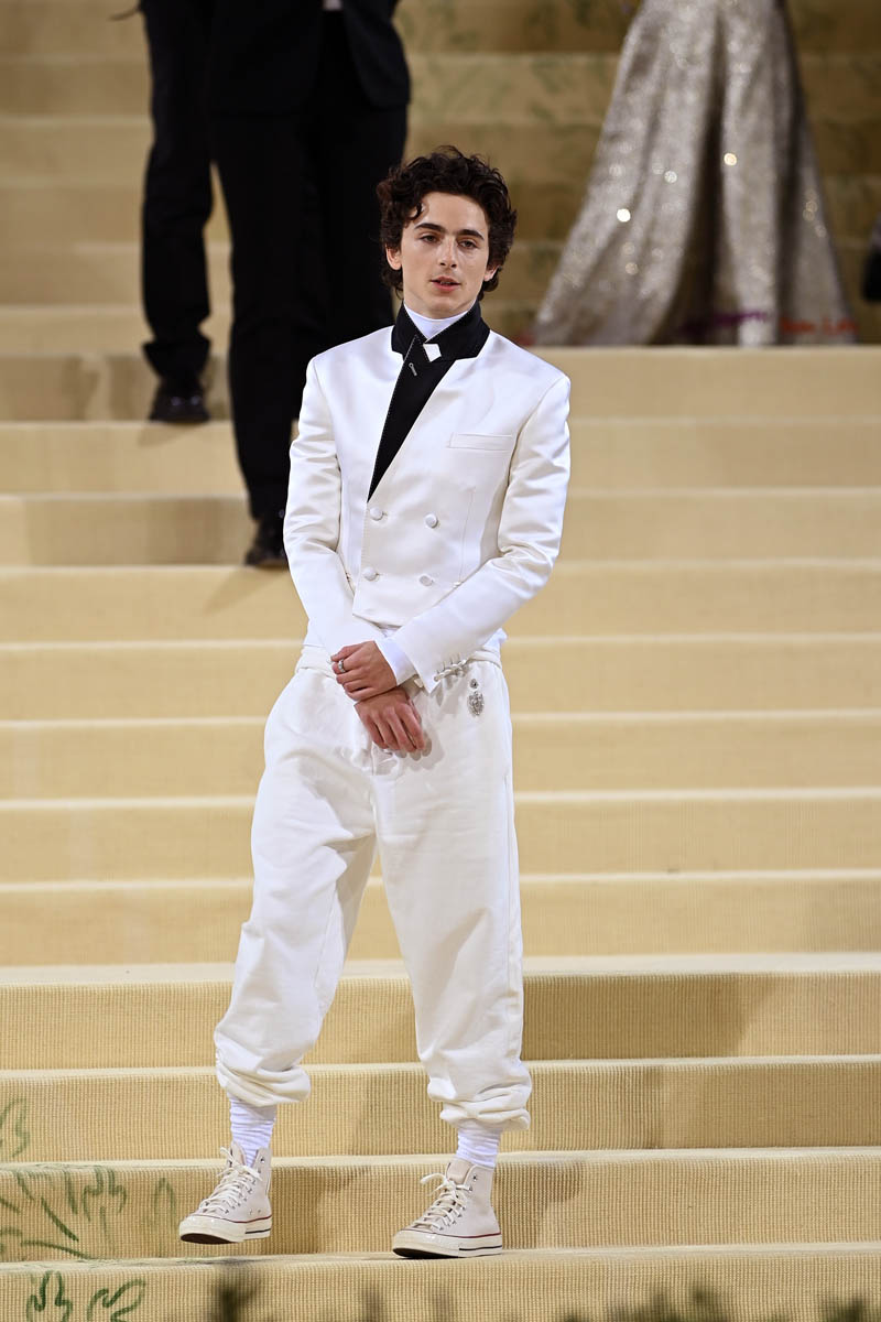 Met Gala 2021: Timothee Chalamet Wears All-White Suit