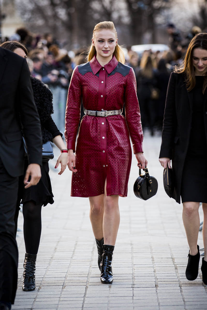 Sophie Turner in Louis Vuitton bei GoT-Staffelpremiere