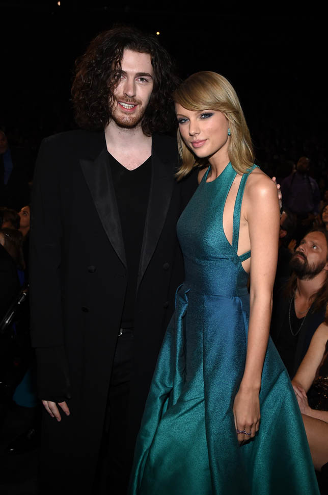 Taylor Swift and Hozier spotted flirting at Grammys after