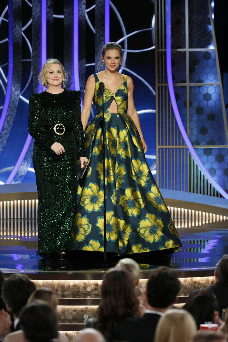 Taylor Swift And Amy Poehler Present Together At 2020 Golden
