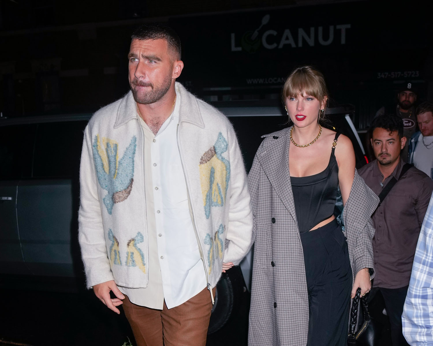 Taylor Swift Dons Louis Vuitton Boots for Date Night With Travis