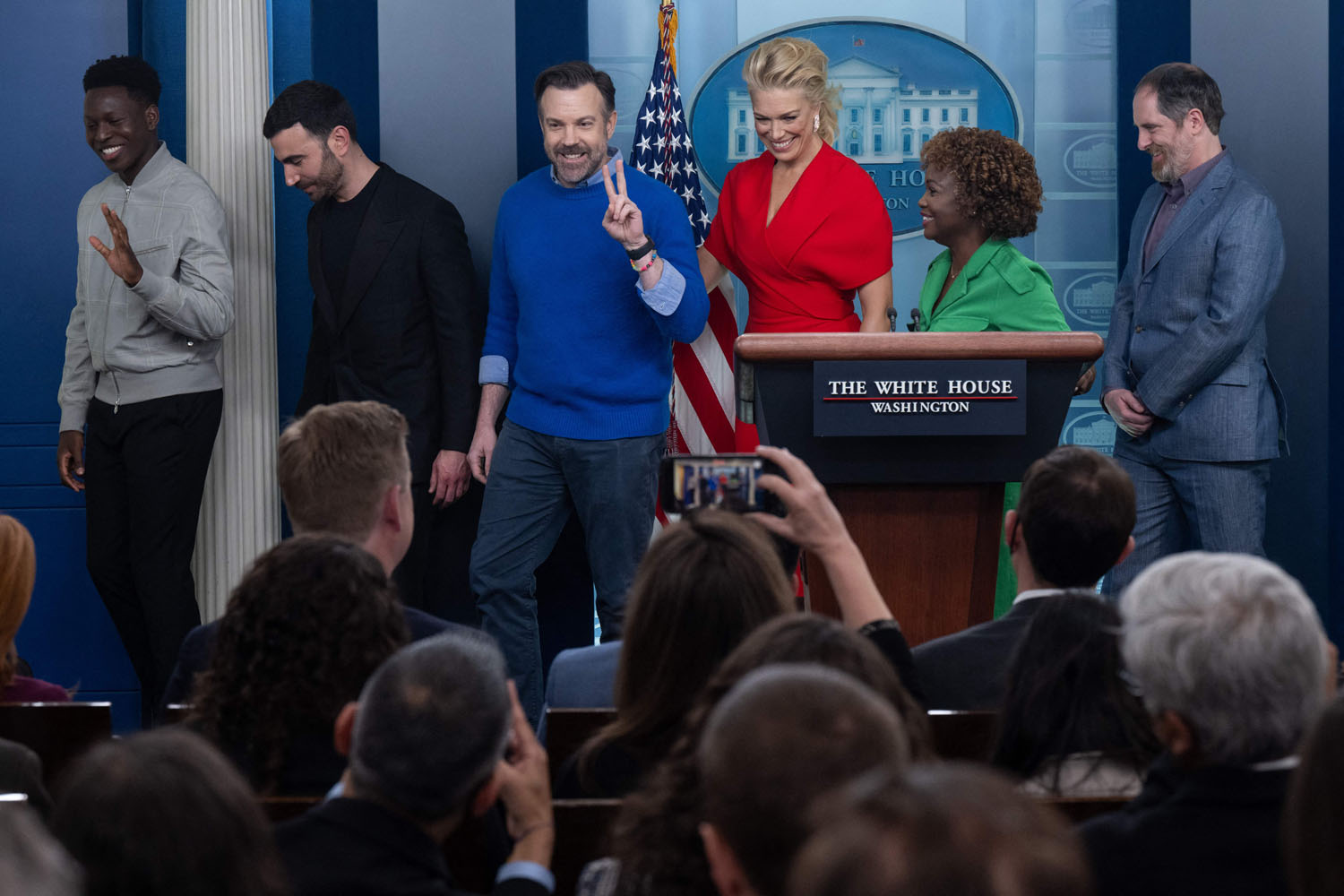 Ted Lasso,' Mental Health Share Center Stage at White House