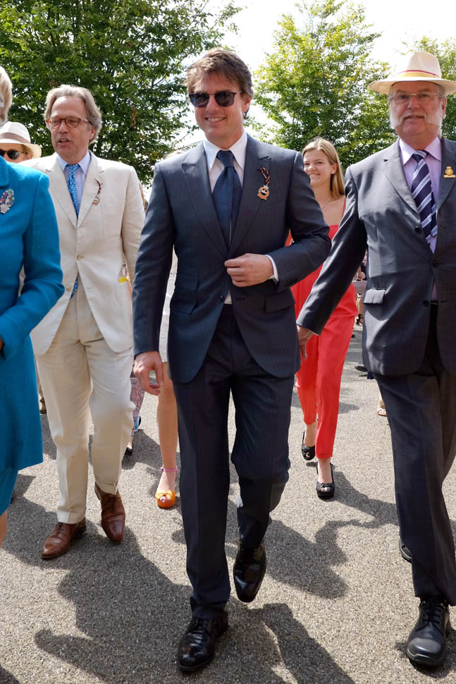 Tom Cruise at Ladies’ Day at Goodwood Racecourse|Lainey Gossip ...