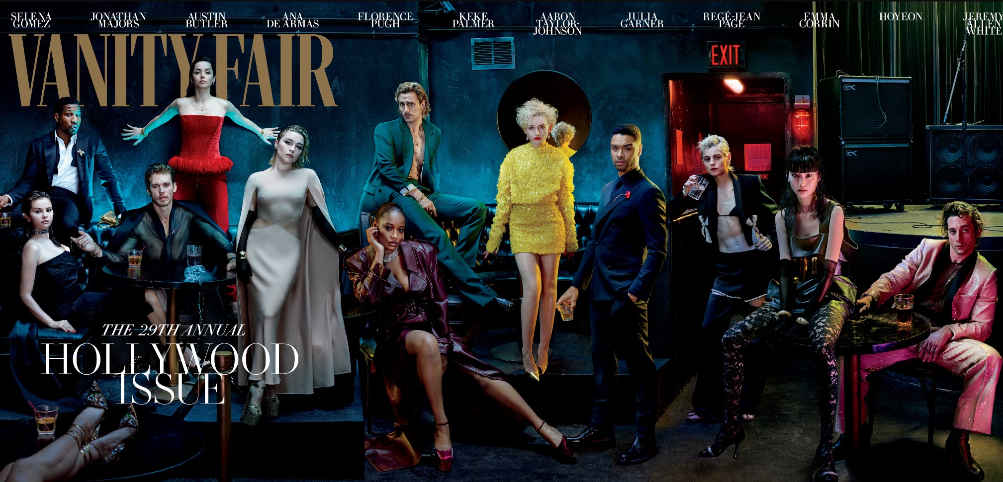Jonathan Majors Selena Gomez And More Cover Highly Anticipated Vanity Fair Hollywood Issue 2023