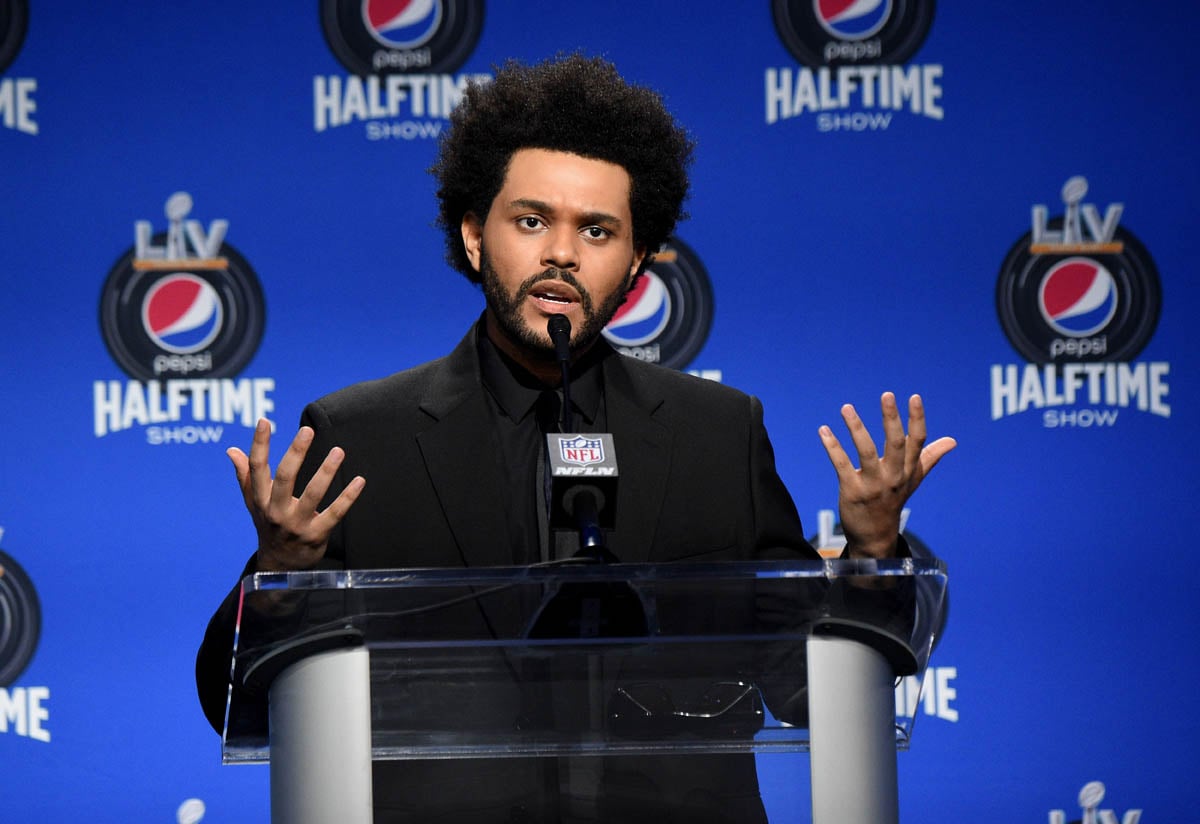 The Weeknd Posts Super Bowl Halftime Show Teaser