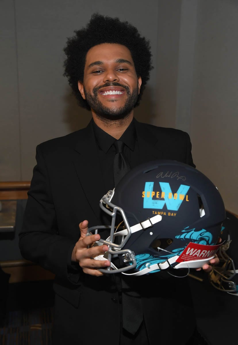 The Weeknd suggests his Super Bowl halftime performance will be