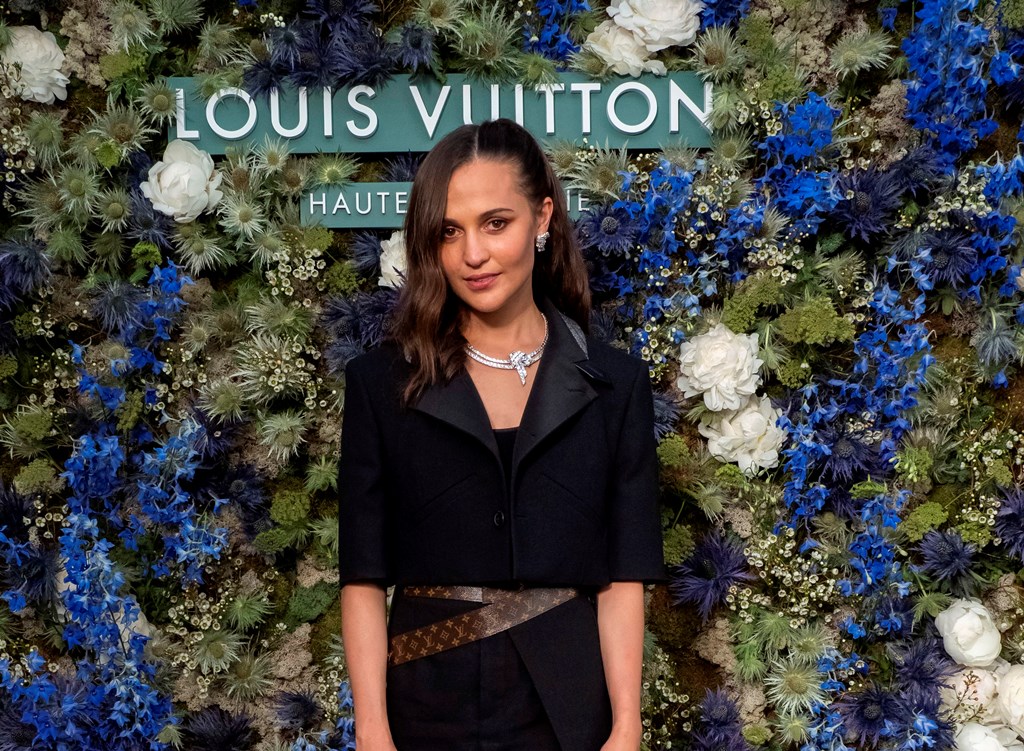 Louis Vuitton ambassador Alicia Vikander shows up at LV event and the ...