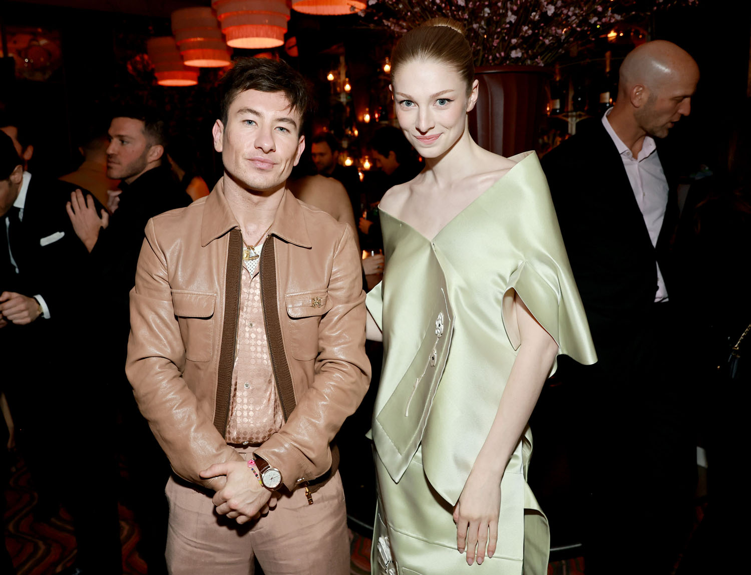 I like Barry Keoghan’s fashion 70s dirtbag outfit at Vanity Fair's