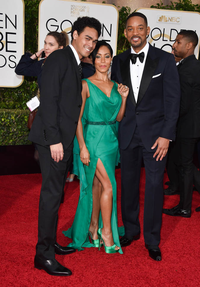 Will and Jada Pinkett Smith at the 2016 Golden Globes|Lainey Gossip ...