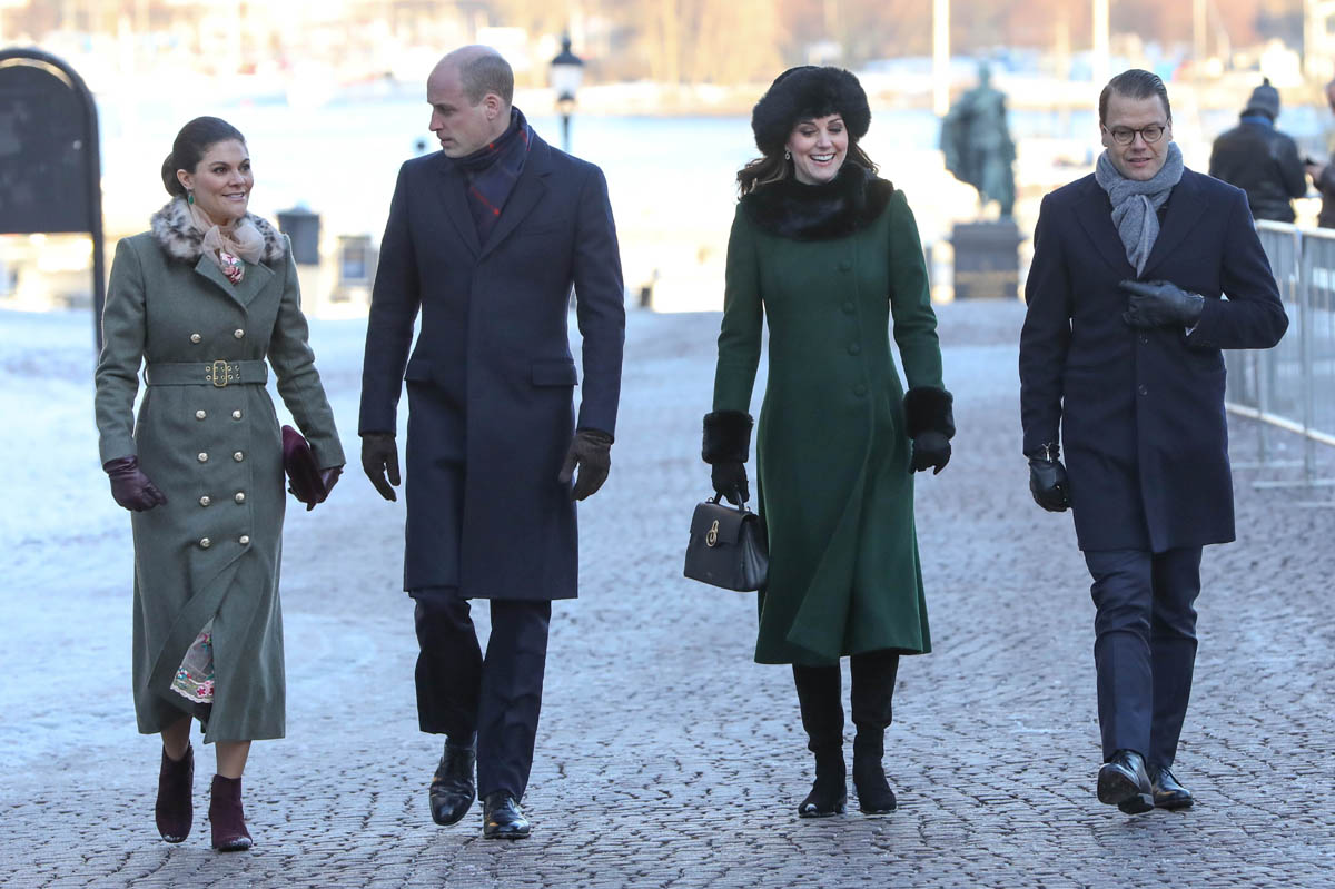 Prince William and Catherine in Sweden as Mike Tindall talks about the ...