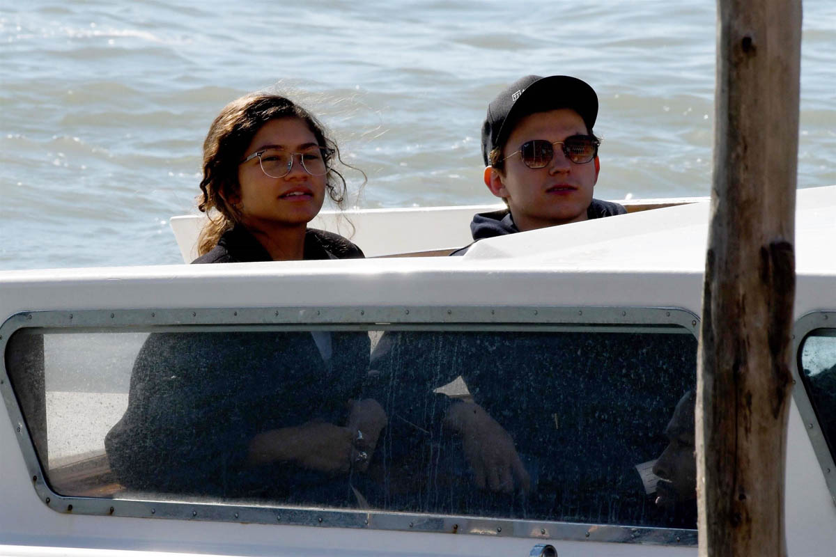 Zendaya and Tom Holland go on a romantic trip to Venice