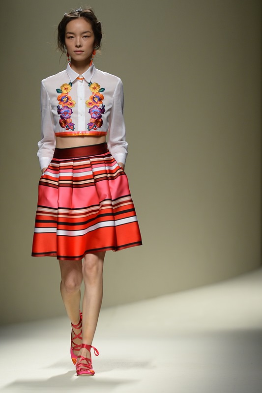 Milan Fashion Week: Alberta Ferretti Spring/Summer 2014|Lainey Gossip ...