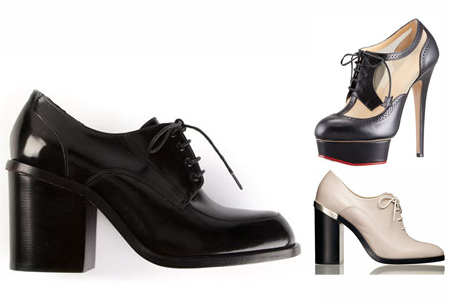 Sasha Finds: High heeled oxford shoes|Lainey Gossip Lifestyle