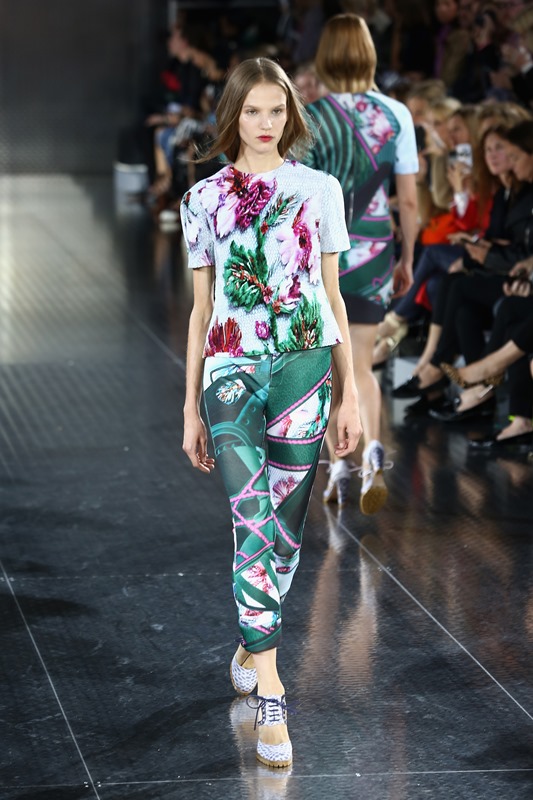 London Fashion Week: Mary Katrantzou Spring/Summer 2014|Lainey Gossip ...