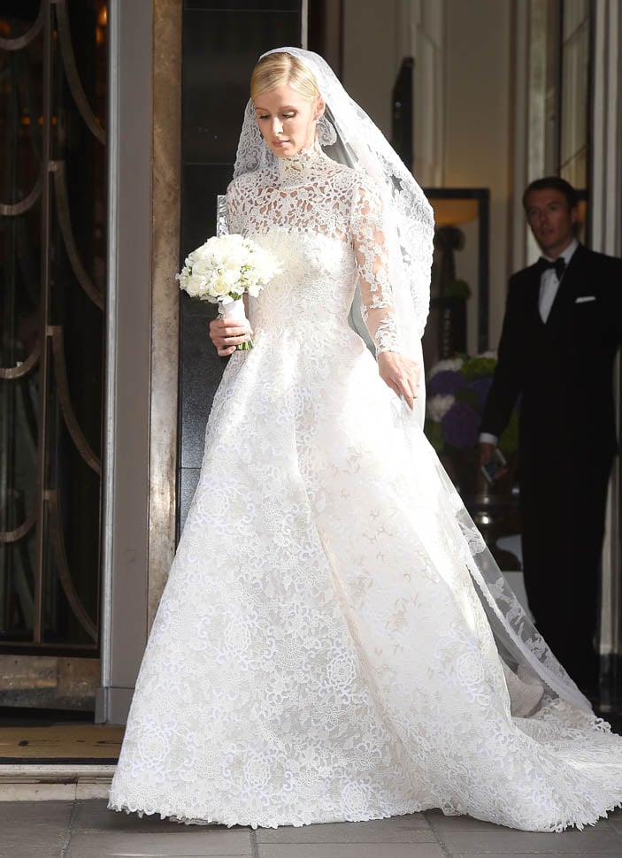 Carpets Candids Nicky Hilton s wedding dress Lainey 