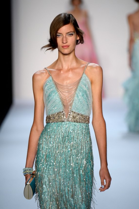 NY Fashion Week: Badgley Mischka Spring 2014|Lainey Gossip ...