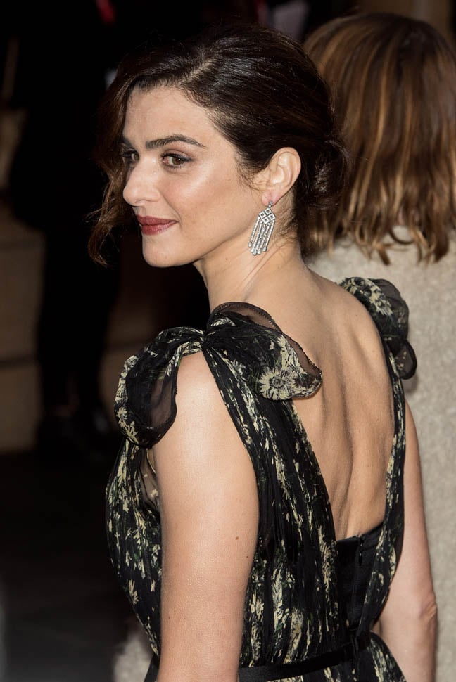 Carpets & Candids: Rachel Weisz's gorgeous earrings|Lainey Gossip Lifestyle