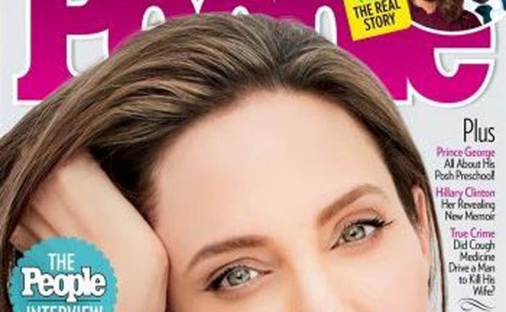 Angelina Jolie covers PEOPLE Magazine  
